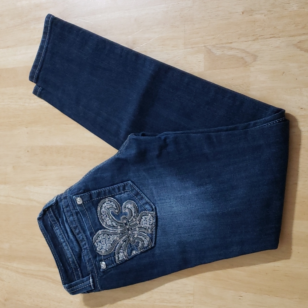 Miss Me jeans size 27 x 31 skinny leg jeans